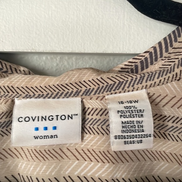 Vintage matching sleeveless top and long sleeve button down shirt - Picture 5 of 8